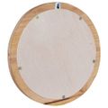 vidaXL Nástenné zrkadlo 40 cm tíkové okrúhle