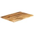 vidaXL Stolová doska 90x60x2,5 cm živý okraj masívny mangovník