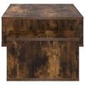 vidaXL Konferenčný stolík Dymová dub 105 x 50 x 32,5 cm