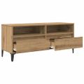 vidaXL TV skrinka 100 x 34,5 x 44,5 cm Remeselný dub