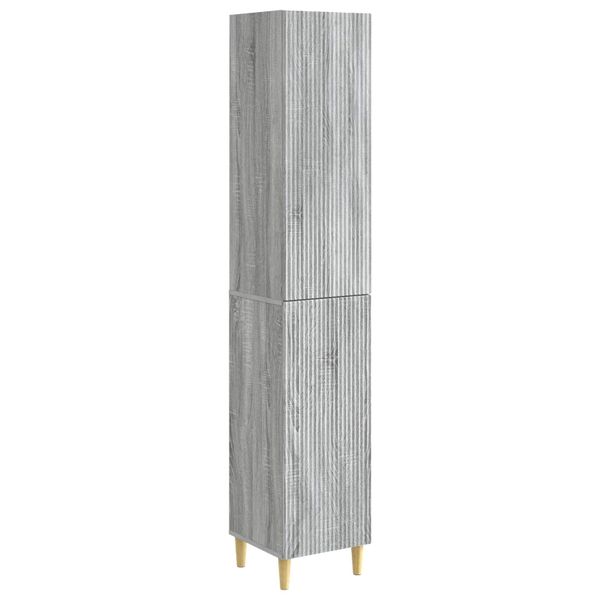 vidaXL Sada skríň 2 pcs 33 x 34,5 x 90 cm Kompozitné drevo