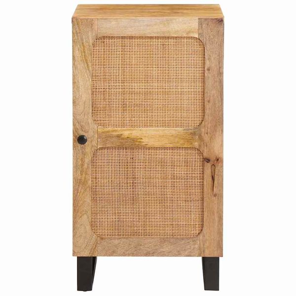 vidaXL Servírovacia skriňa Hnedá 40 x 33 x 75 cm Masívne mango drevo