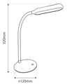 TR-088M LED nabíjecí stolní svítilna USB Trixline