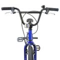 vidaXL BMX Bicykel 16 Palcov pre deti vo veku 5-8 rokov Tmavomodrá