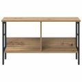 vidaXL Regál na knihy 2 úrovní 82 x 32 x 47 cm Kompozitné drevo