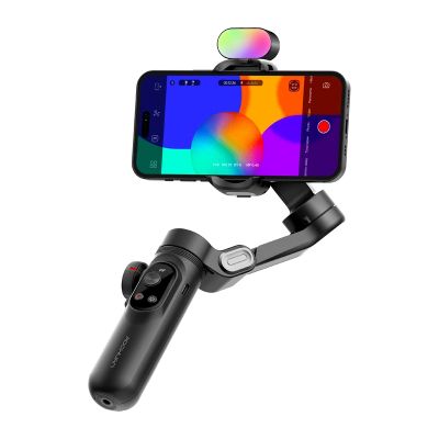 Stabilizátor AOCHUAN X Pro s RGB osvetlením (čierny)