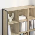 vidaXL Knižnica 99.5 x 30 x 108.5 cm Kompozitné drevo Sonoma