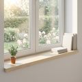 vidaXL Parapety 2 ks Biela 70 x 25 x 2 cm Masívne dubové drevo