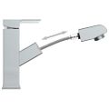 vidaXL Kúpelňová vodovodná batéria s funkciou vyťahovania chrómovaná 157x172 mm