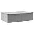vidaXL Úložný box látkový 70x40x18 cm sivý
