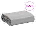 vidaXL Celta, sivá 3x5 m 650 g/m²