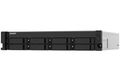 QNAP TS-832PXU-RP-4G (1,7GHz / 4GB RAM / 8x SATA / 2x 2,5GbE / 2x 10GbE SFP+ / 1x PCIe / 2x zdroj) Sítové úložište NAS, 8× 2,5/3,5" SATA III, quad-core 1,7GHz, 4GB DDR4, 2× 10GbE SFP+, 2× 2,5GbE LAN, 4× USB 3.0, 1× PCIe 2.0 x2,