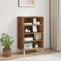 vidaXL Servírovacia skriňa Staré drevo 57 x 35 x 89.5 cm