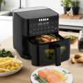 TESLA AirCook & Steam QS550 XL - multifunkčná parná a horúcovzdušná fritéza
