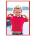 vidaXL Fotorámiky na stenu alebo stôl 5 ks červené 13x18 cm MDF