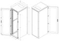 Triton 19" rozvaděč stojanový 42U/600x800 IP54,tříbod.z.,pro montáž chl.j. 42U/600x800 IP54,tríbod.z.,pro montáž chl.j.