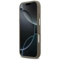 Puzdro Guess Grained Big 4G Classic Logo pre iPhone 17 Pro hnedé