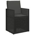 vidaXL Sedadlové a zadné vankúše Polyester Antracitová 47 x 45 x 2 cm