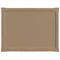 vidaXL Vankúše na sedenie 2 ks Polyester Sivohnedá 47 x 36 x 2 cm