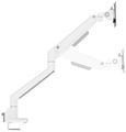 Neomounts  DS70-250WH1 Neomounts NEXT Slim Desk Mount, single display (topfix clamp/grommet), white Držák, VESA, stolní, pro plochý/zakrivený monitor, úhloprícka 17–35", náklon 90°, otácení 180°, rotace 360°, nosnost 9kg, bílý