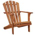 vidaXL Záhradná stolička Adirondack s podnožkou, akáciový masív