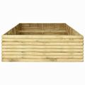 vidaXL Vyvýšený záhradný záhon 300x150x48cm,impregnovaná borovica 19mm