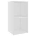 vidaXL TV skrinky 2 ks, biele 72,5x35x36,5 cm, kompozitné drevo