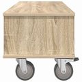 vidaXL TV stolík 100 x 35 x 35 cm Sonoma dub Kompozitné drevo