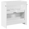 vidaXL Skriňa pod umývadlo do kúpeľne Biela 78,5 x 37,5 x 81 cm