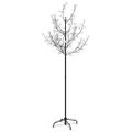vidaXL Vianočný stromček 120 LED farebné svetlo kvety čerešne 150 cm