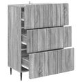vidaXL Zásuvkový kabinet 66 x 34,5 x 92 cm Kompozitné drevo