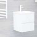 vidaXL Skrinka pod umývadlo biela 41x38,5x45 cm kompozitné drevo