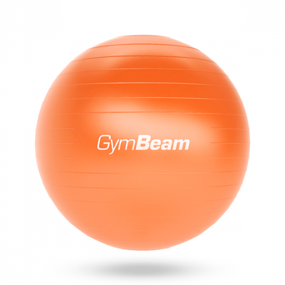 Fitlopta FitBall 65 cm - GymBeam, oranžová