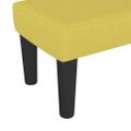 vidaXL Lavička zelená 70x30x30 cm látka