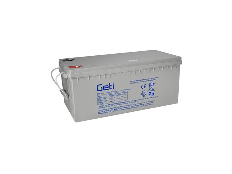 Gélová batéria 12V 180Ah GETI pre soláre