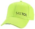 Kšiltovka s LED svetlom B-CAP 25lm, nabíjacia, USB, univerzálna veľkosť, fluorescentne zelená SIXTOL