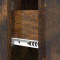 vidaXL Zásuvkový kabinet 66 x 34,5 x 90 cm Kompozitné drevo Dymový dub