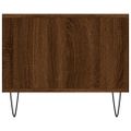 vidaXL Konferenčný stolík hnedý dub 90x50x40 cm kompozitné drevo