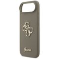 Guess Silicone Big 4G Script puzdro pre iPhone Air hnedá