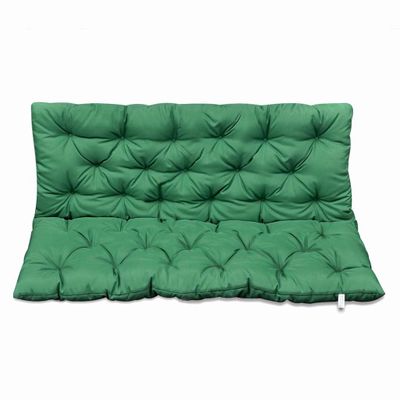 Zelená podložka na záhradnú hojdačku 120 cm