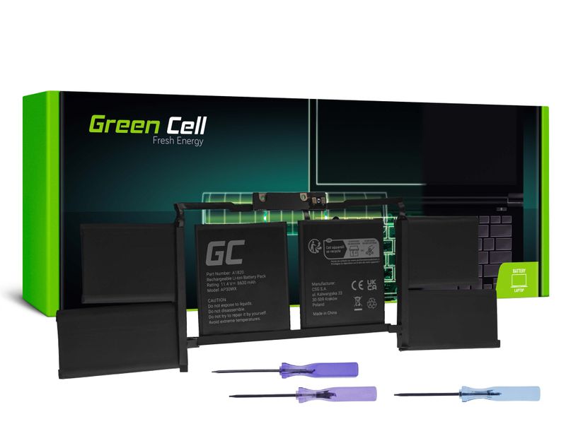 Green Cell AP30WX batéria A1820 pre Apple MacBook Pro 15 A1707 (2016, 2017)