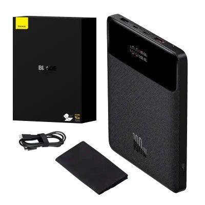 Powerbank Baseus Blade 20000 mAh 100 W (čierna)