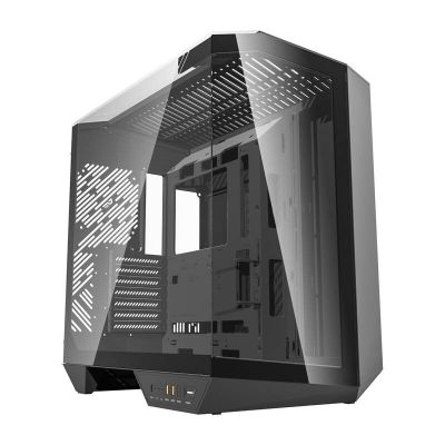 Počítačová skriňa Darkflash DY470 bez ventilátorov (čierna)
