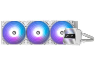 Zalman vodný chladič ALPHA2 A36 White / 3 x 120 mm / PWM / ARGB / biely Vodný chladič, pre CPU, pre Intel i AMD, 3× 120mm ventilátor, socket 115x, 1200, 1700, AM5, AM4, biely