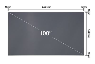 Epson plátno Laser TV 100'' Screen - ELPSC35