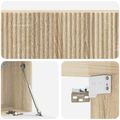vidaXL Nástenná TV skrinka 98 x 31 x 30 cm Dub sonoma Kompozitné drevo