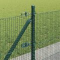 vidaXL Zvarené drôtené pletivo s betónovým základom 10 x 0,6 m Zelená