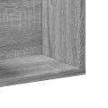 vidaXL Nástenné skrinky 2 ks sivé sonoma 75x18x16,5cm kompozitné drevo