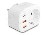 Power Socket s detskou poistkou a US