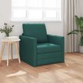 vidaXL Rozkladacia posteľ Tmavozelená 74 x 77 x 81 cm látka